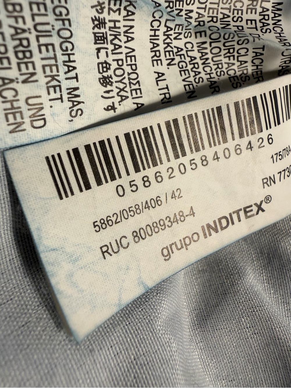 Wide Leg Flare Jeans in Light Blue - Picture 12 of 15